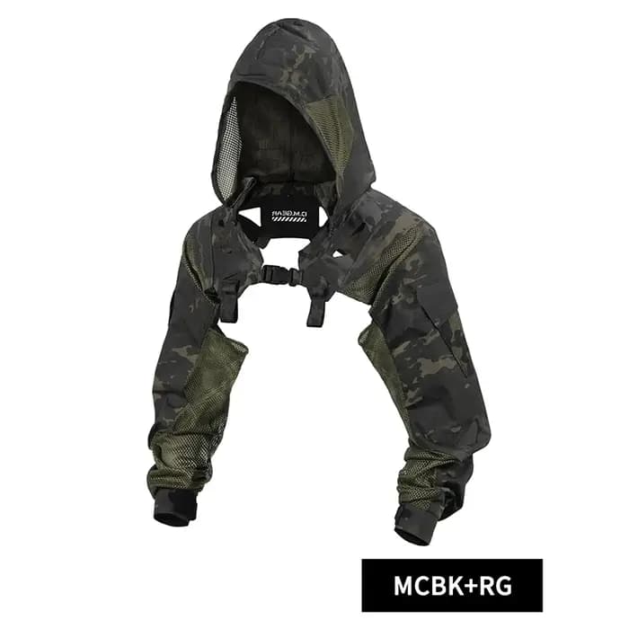 DMgear – manteau tactique à capuche, veste à manches longues, vêtements de camouflage, respirant, co