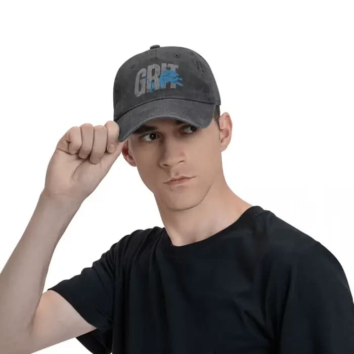Detroit Grit-Casquette de Baseball Classique pour Homme et Femme