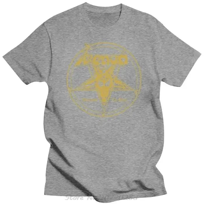 VENOM Metal Band Welcome To Hell Album Logo T-shirt noir unisexe