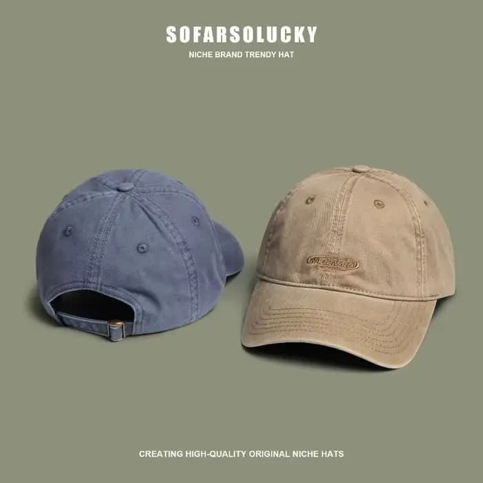 Casquettes de Baseball anciennes délavées rétro Harajuku pour hommes et femmes