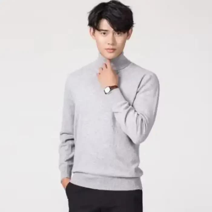 Cachemire col roulé hommes pull vêtements pour 2024 automne hiver jersey hombre pull homme hiver pul
