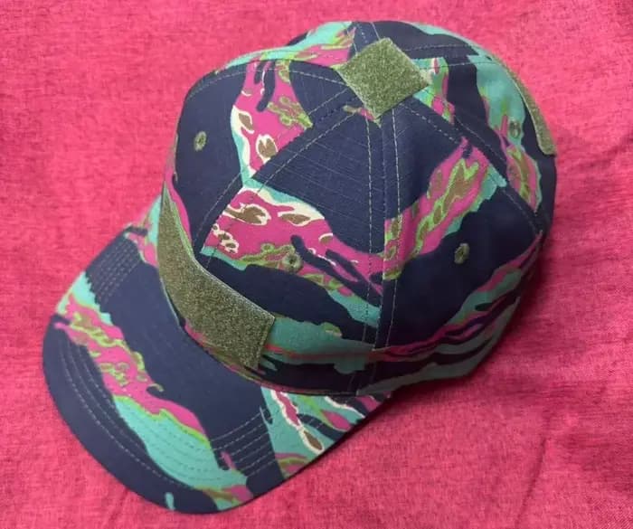 Casquette de baseball d'extérieur à motif camouflage tigre de Miami