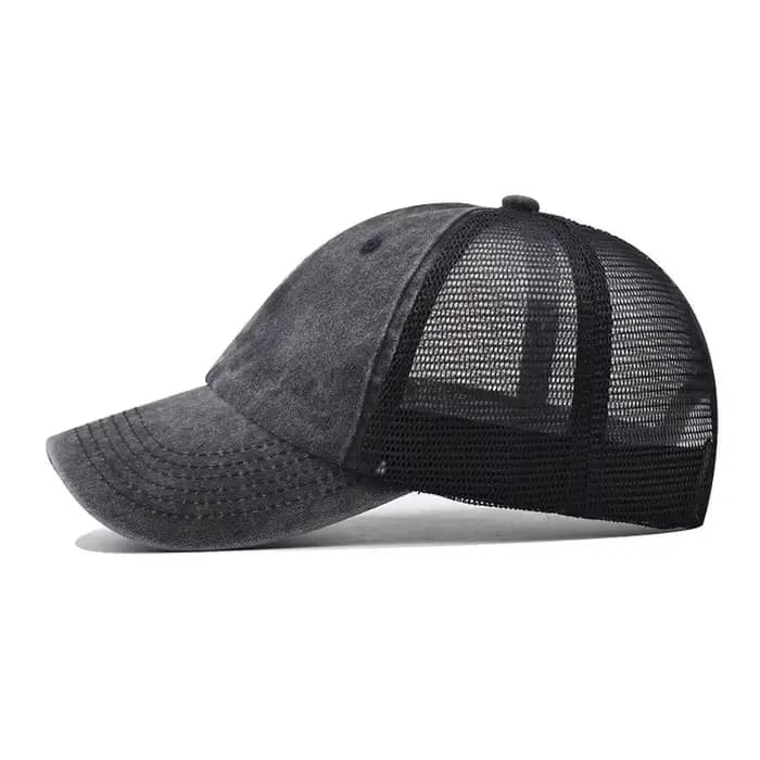 Casquette de baseball en coton lavé avec logo personnalisé