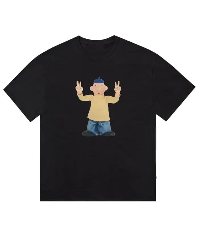 T-shirt imprimé avec personnage d'anime pour hommes et femmes