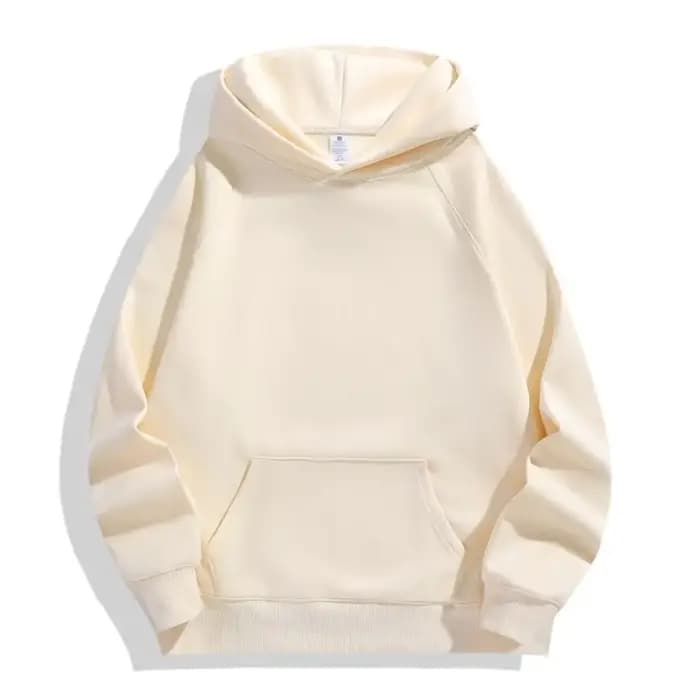 600GSM hommes 100% sweat à capuche en coton Style coréen coupe ample polaire à capuche pull coupe-ve
