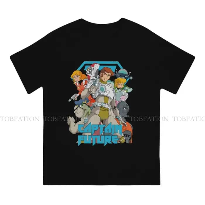 T-shirt à col rond en coton services.com Future Comet Crew pour hommes