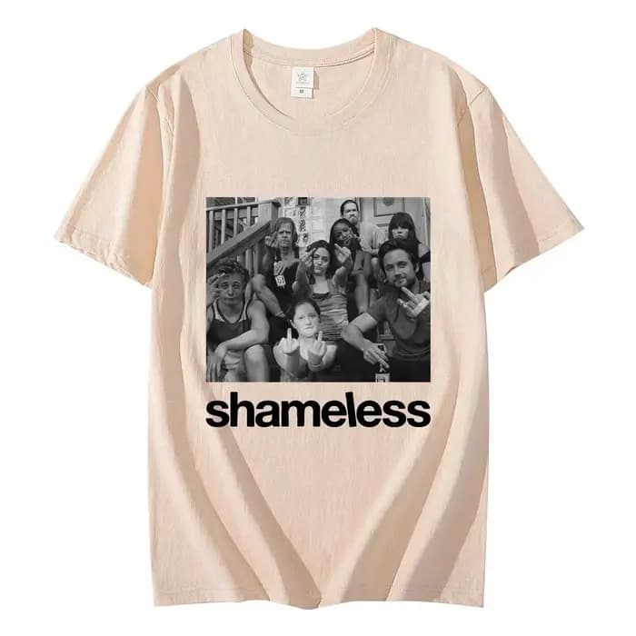 T-shirts graphiques TV Play Shameless pour hommes et femmes