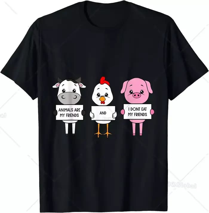 Vegan Power-T-shirt d'entraînement à manches courtes pour hommes et femmes