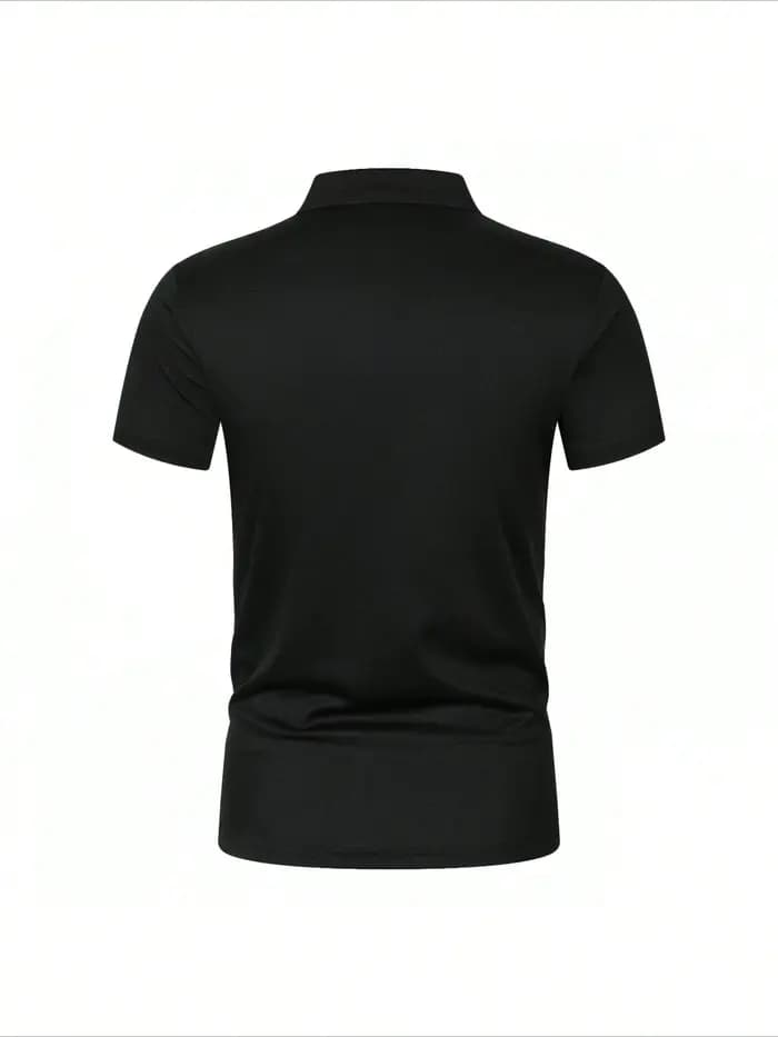 Hip Hop hommes vêtements drapeau de la paix amérique rétro Polo Y2k Streetwaer lettre broderie rever