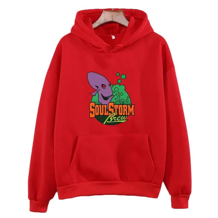 Oddworld-Sweat à capuche avec impression graphique