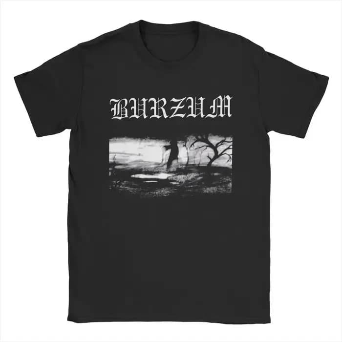 Burzum-T-shirt à Manches Courtes pour Homme et Femme