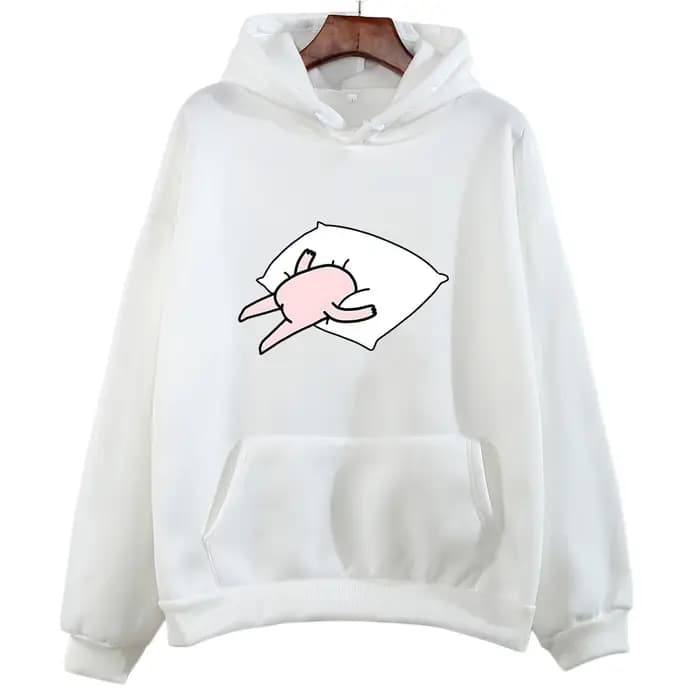 Ketnipz-Sweats à capuche College de dessin animé drôle