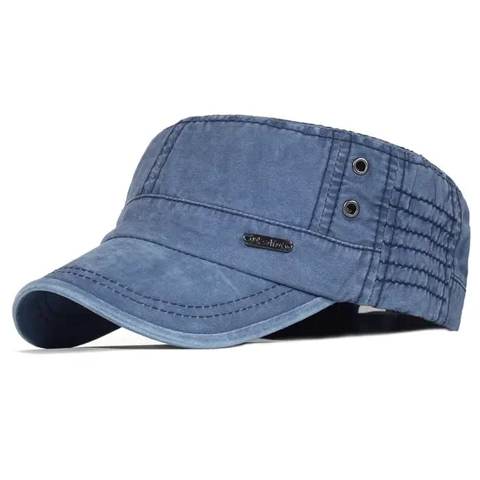 Casquettes plates en coton lavé quatre saisons pour hommes et femmes