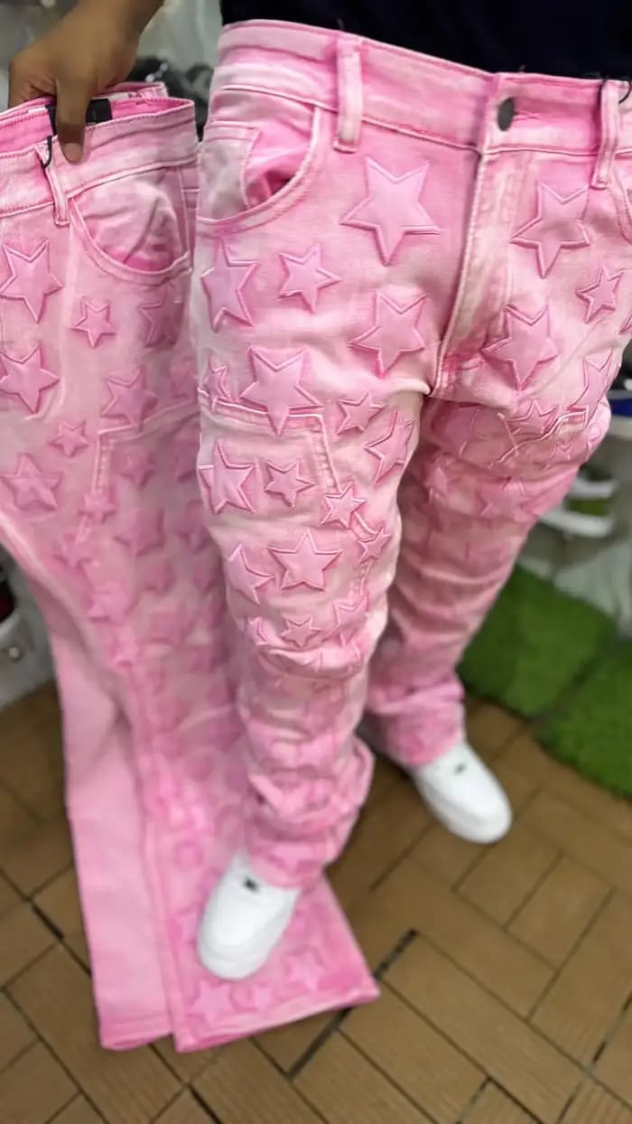 Jean baggy en denim tendance streetwear