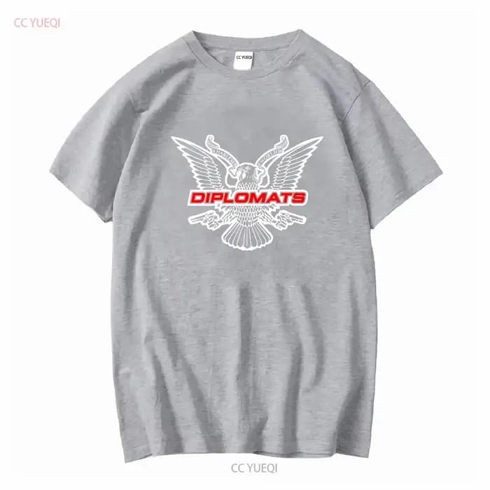 Diplomats DipseT t-shirt différents Styles et couleurs disponibles manches longues ou courtes vintage lavé mode homme polyvalent