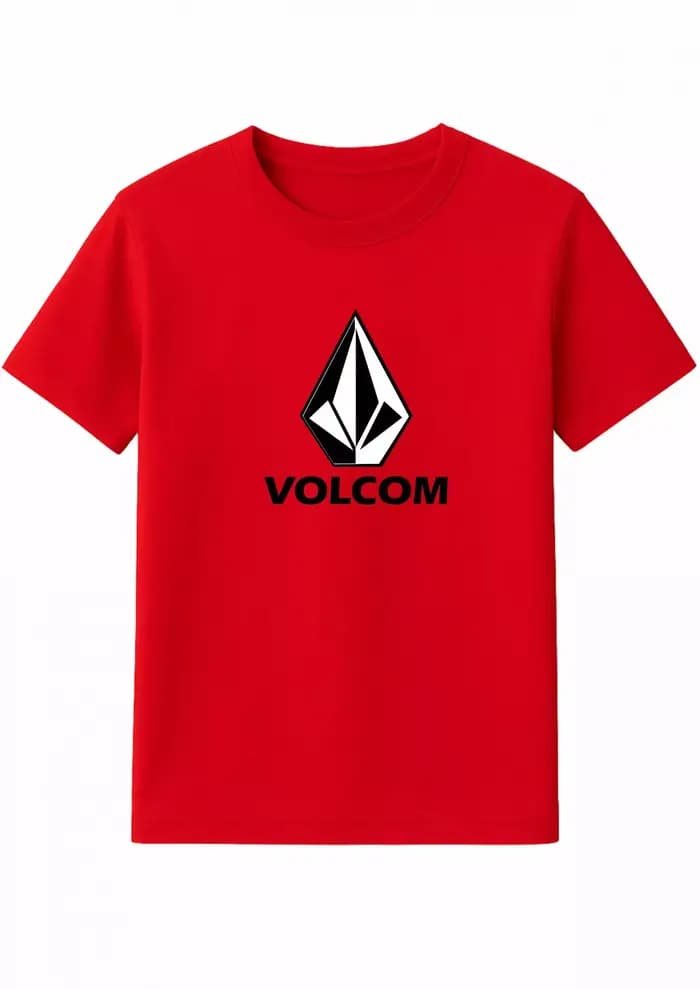 Volcom graphique coton T-shirt été à manches courtes unisexe T-shirt pour hommes et femmes de luxe d