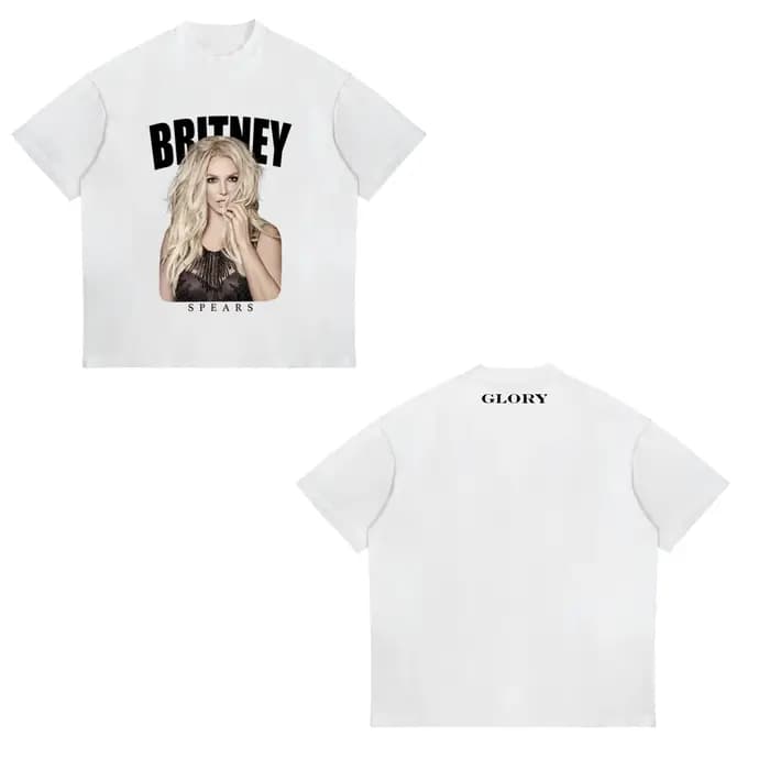 T-shirt Rétro Britney Spears Bubble Gum Balloon pour Homme et Femme – Nouvelle Collection Printemps/
