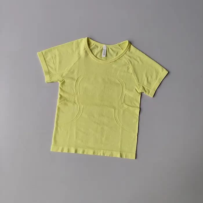 T-shirt de fitness pour femmes à manches courtes