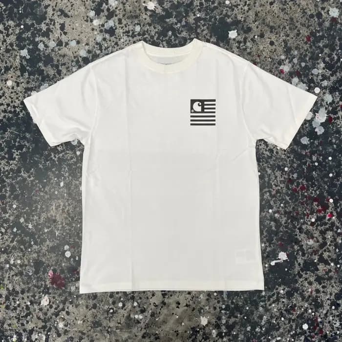 T-shirt Carhartt tendance 2026 à manches courtes en pur coton de haute qualité pour hommes et femmes