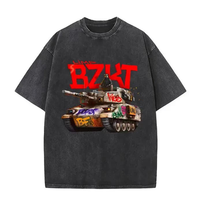 Y2k t-shirt hommes vêtements lavé Vintage groupe de Rock Limp Bizkit Album graphique 2025 hommes vêt