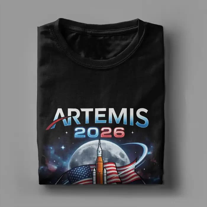 T-Shirt Artemis 2 Moon Mission