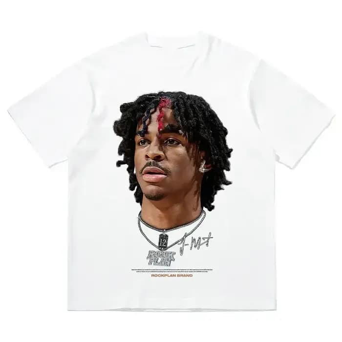 T-shirts Oversize Homme Imprimés Basketball Streetwear Américain Manches Courtes Hip-Hop Y2K Décontractés Col Rond Hauts Cool pour Garçons