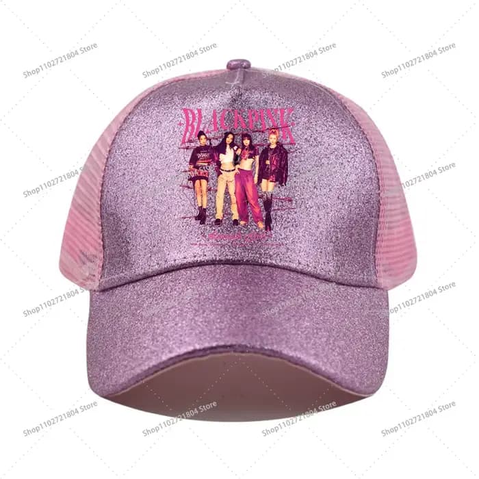 Casquette de baseball Kpop Blackpink pour hommes et femmes