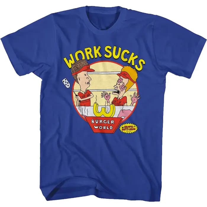 T-shirt amusant Beavis et Butt-head animés de 1993