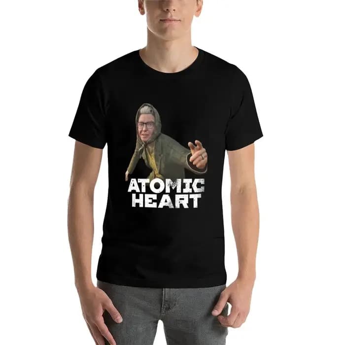 Granny Zina - T-shirt Meme Crazy Babushka du jeu Atomic Heart