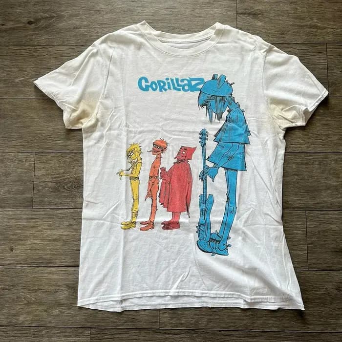 T-shirt graphique de bande ajuster illaz vintage pour hommes, streetwear tout coton, vêtements gothi