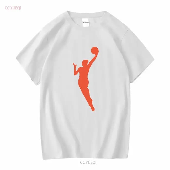 T-shirt en coton épais WNBA joueur orange seulement vintage lavé légèrement doux vêtements de créateur de mode homme unisexe polyvalent