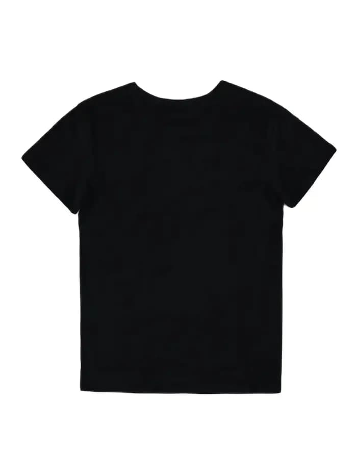 T-shirt à col rond à manches courtes pour femmes