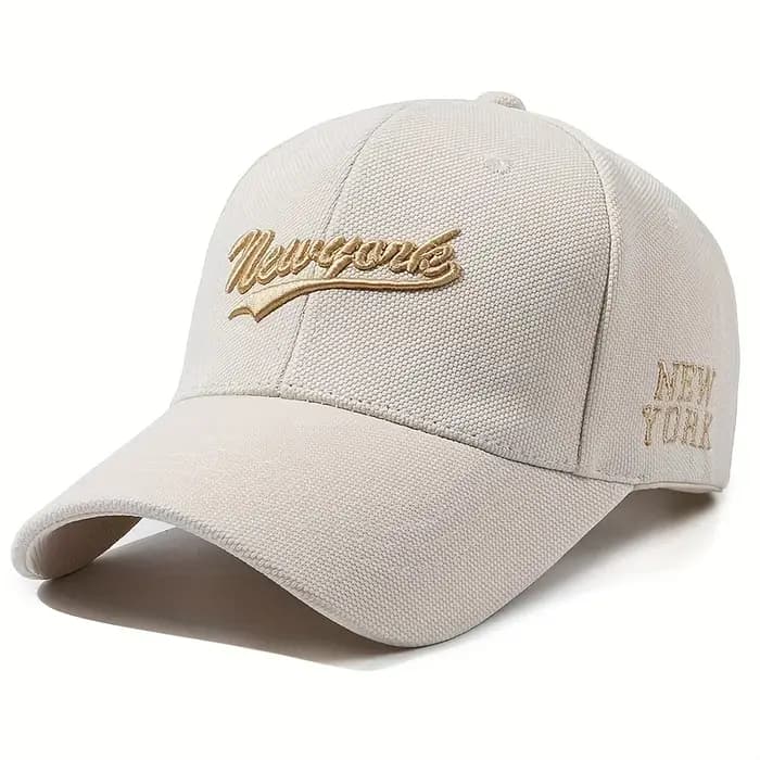 Casquette Snapback Classique Brodé New York pour Hommes et Femmes, Casquette de Baseball pour Sports