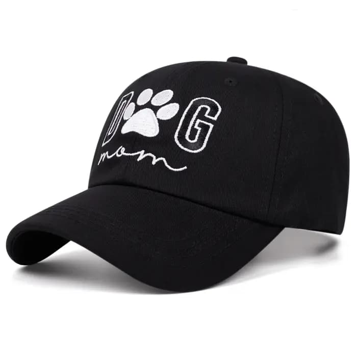 Casquettes de baseball brodées avec empreintes d'animaux pour femmes et hommes