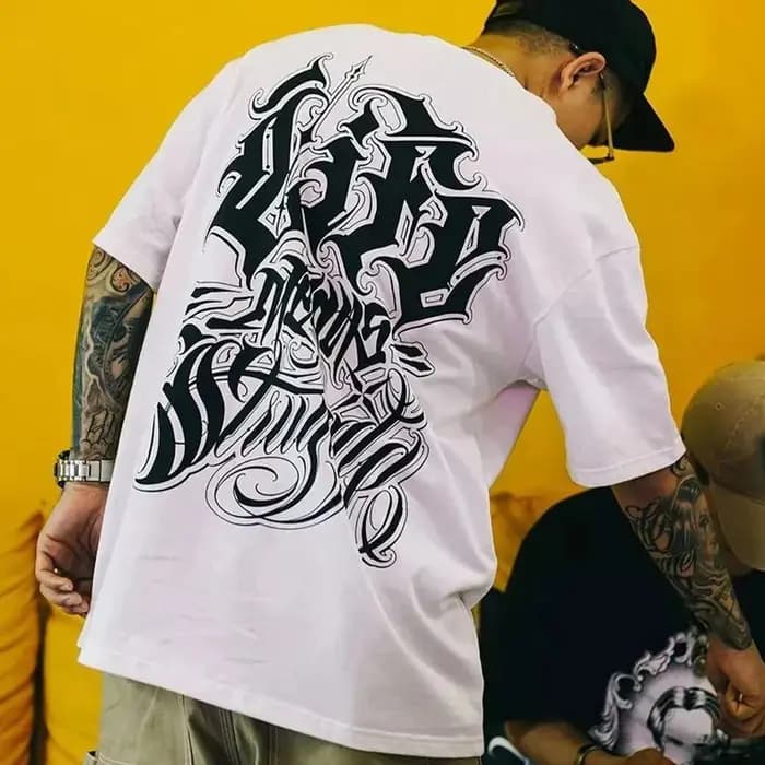 West Coast-T-shirt à manches courtes à col rond pour homme