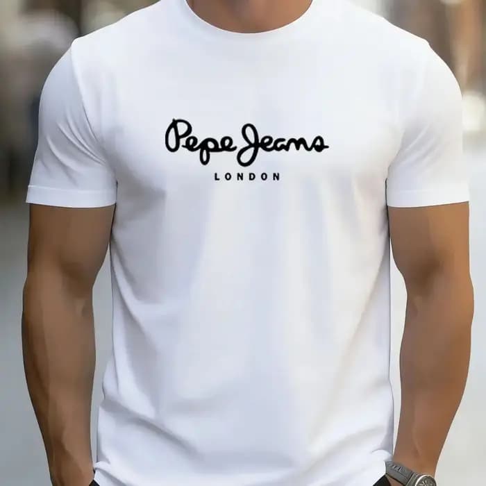 T-Shirt avec Logo Pepe-Jeans-London
