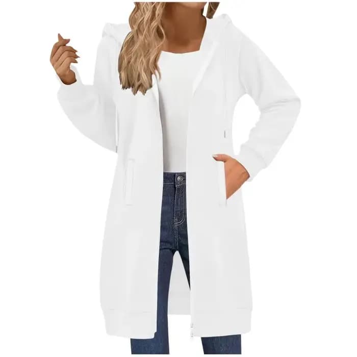Sweat-shirt Long décontracté et polyvalent pour femmes