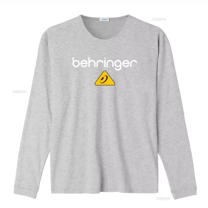 T-shirt en coton épais pour homme avec logo Behringer