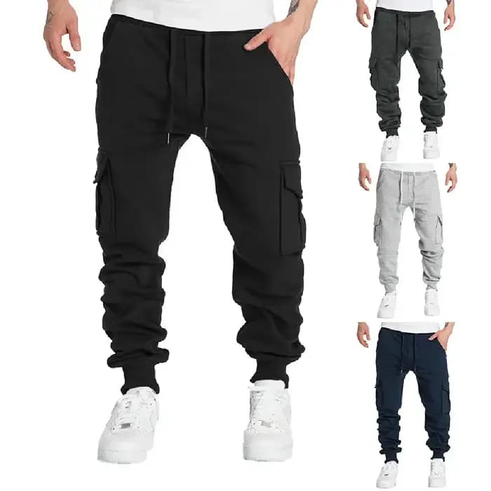 Nouveaux pantalons de survêtement pour hommes coupe droite Joggers pour le sport et le Streetwear ample surdimensionné