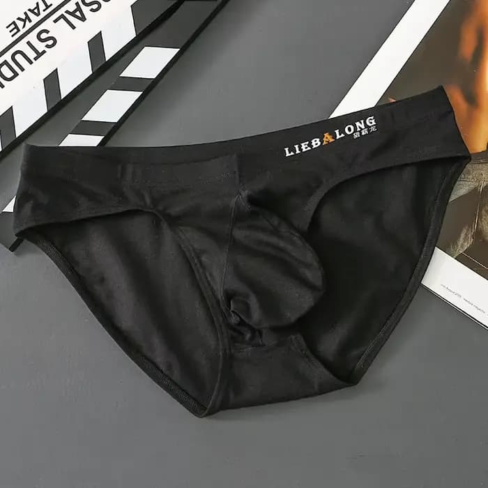 U renflement poche sous-vêtements hommes doux coton slips respirant caleçon solide Lingerie mâle Spo