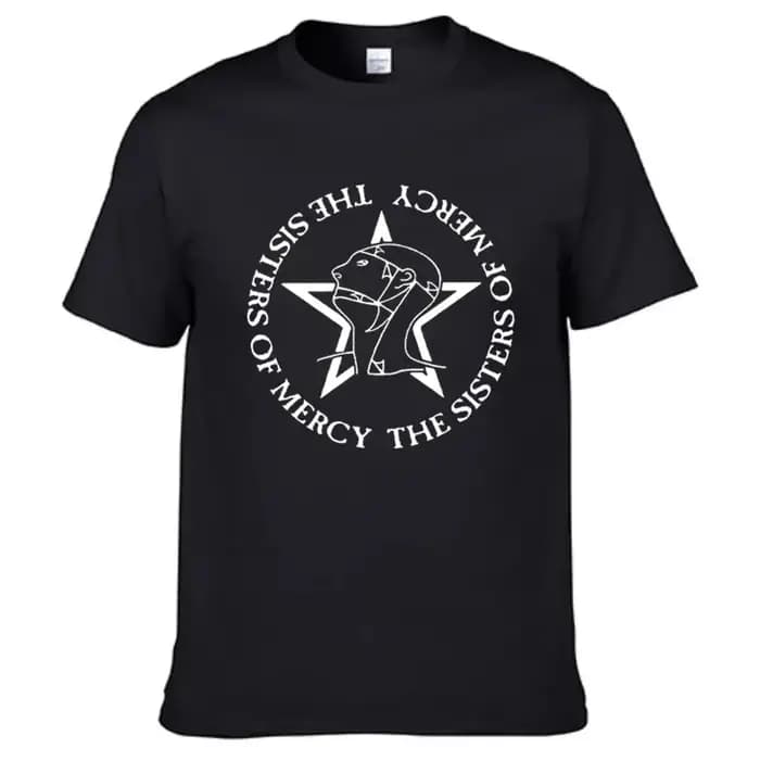 T-Shirt à Manches Courtes en Coton pour Homme et Femme, Vêtement à la Mode, Style Gothique, Rock, Po