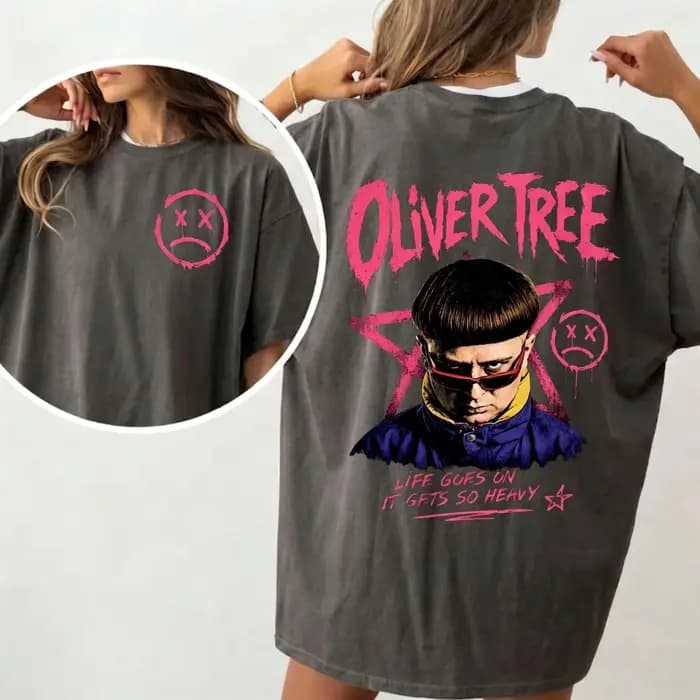 Chemise rétro Oliver Tree, T-shirt commémoratif pour fans d'Oliver Tree, en pur coton, streetwear po
