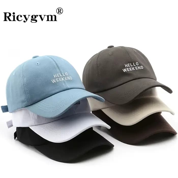 Casquette de Baseball avec Lettres Brodées pour Homme et Femme