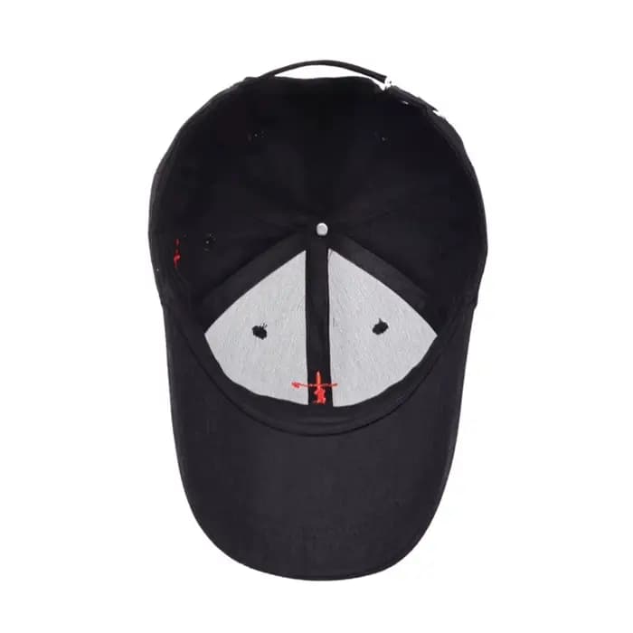 Casquette de baseball décontractée avec broderie croisée anglaise