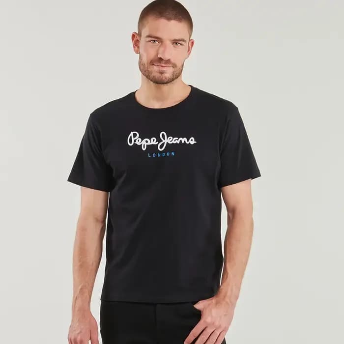 T-shirt Pepe Jeans London Logo 2026 – Nouvelle Collection Été Homme et Enfant – Manches Courtes – Tendance Mode – Hauts en Coton – Vêtements Streetwear Branchés