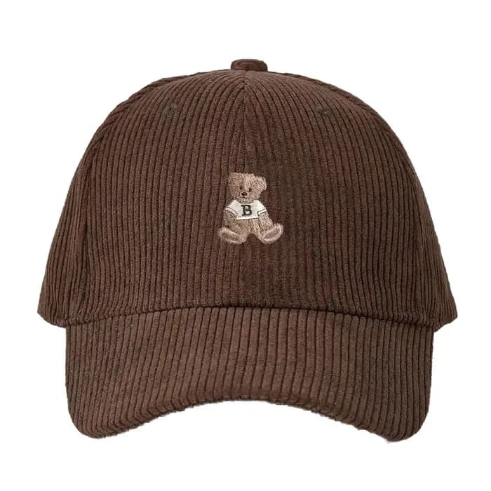 Casquette de Baseball en velours côtelé pour hommes et femmes