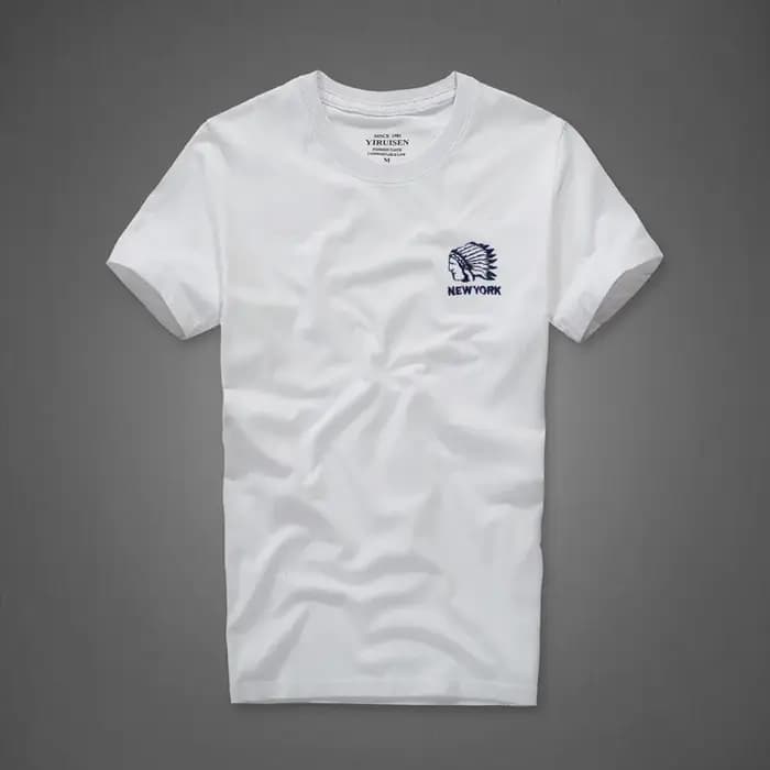 T-shirt à motif de lettres pour hommes, style simple, haute qualité, mode estivale, taille S à XXXL,