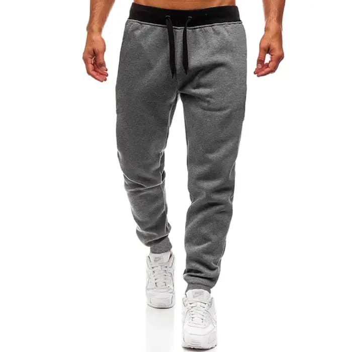 Pantalon de jogging d'entraînement athlétique pour hommes, coupe ample, décontracté, doublé polaire,