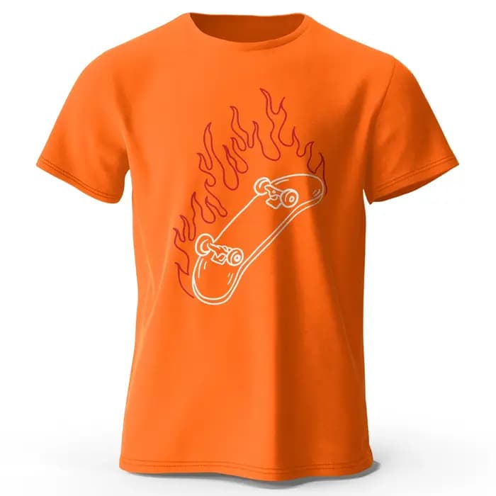 T-Shirt graphique pour les amateurs de skateboard pour hommes
