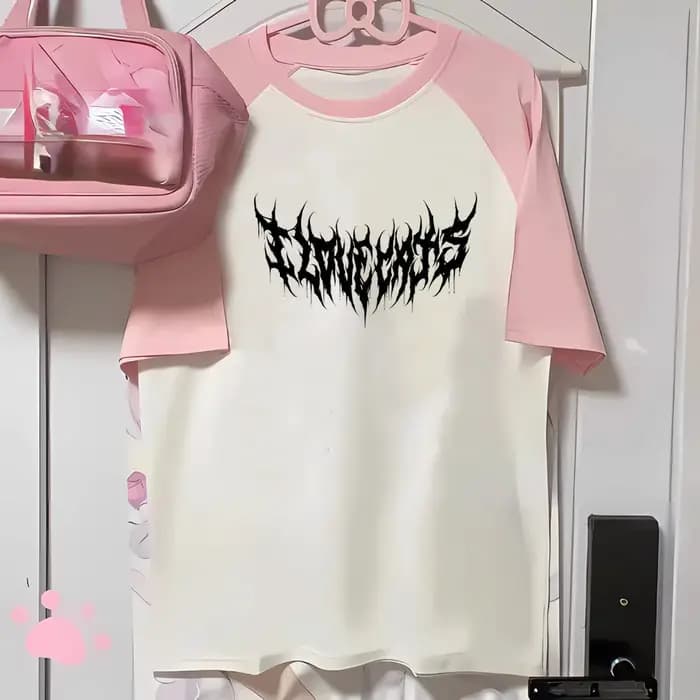 T-shirt Hardcore pour femmes